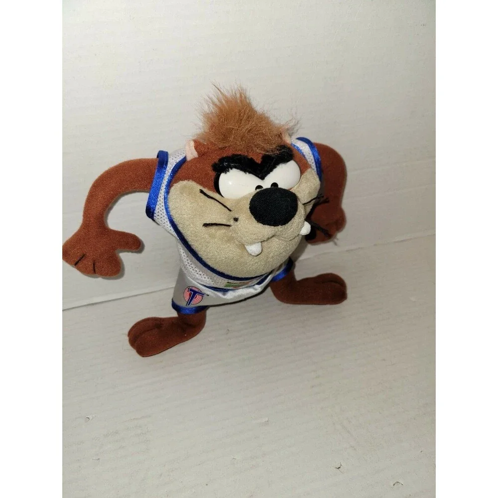 Vintage Space Jam 1996 Taz Plush McDonald's Toy Looney Tunes Tasmanian Devil